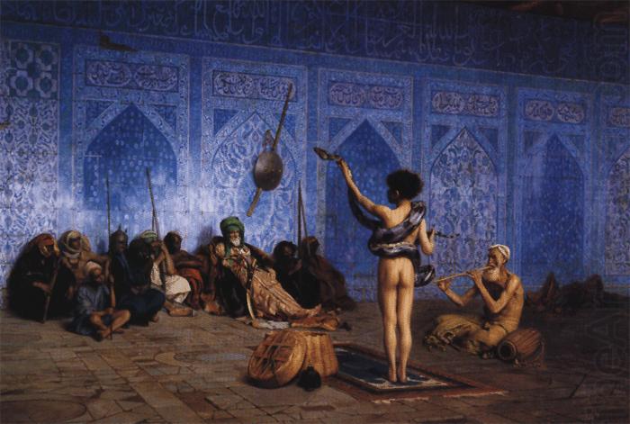 Jean - Leon Gerome The Snake Charmer china oil painting image